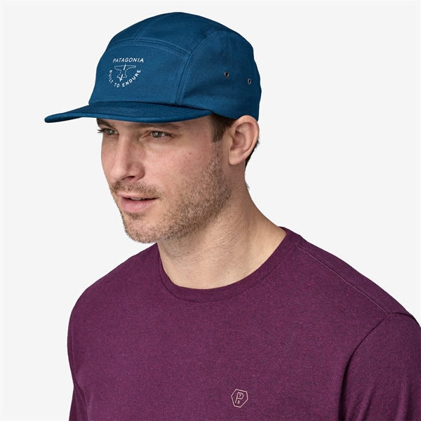 Patagonia Graphic Maclure Hat - Forge Mark Crest: Lagom Blue